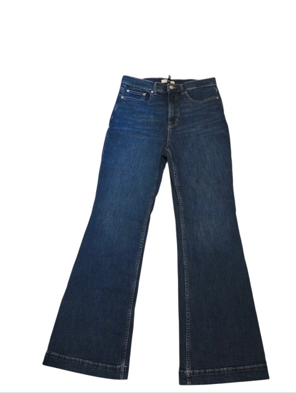 SPANX Dark Blue Flare Jeans